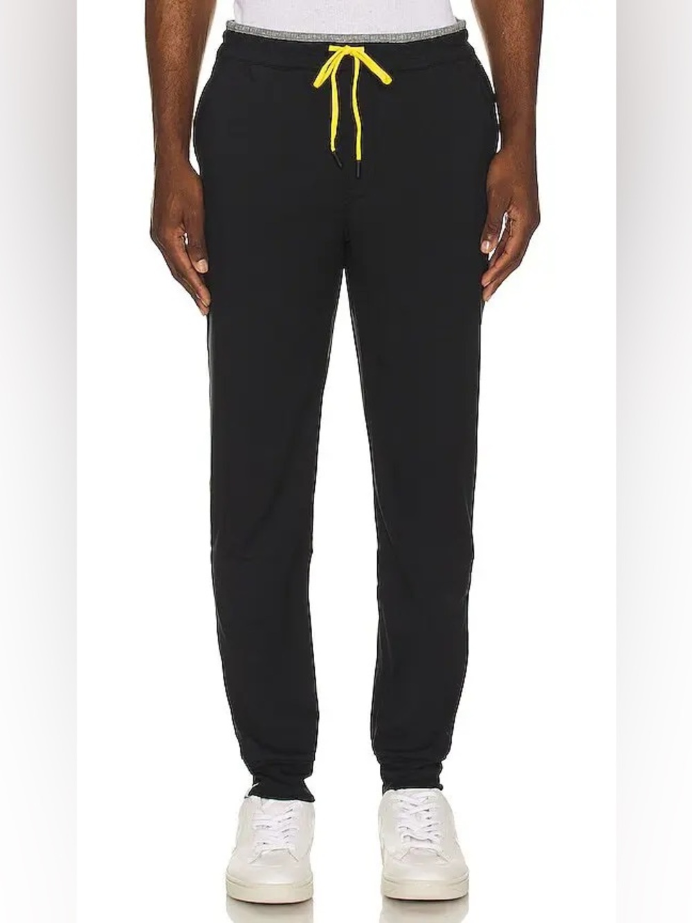 Mens Chubbies Active Movementum Joggers The Obsidians - Black Size Medium